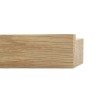 ENCADREMENT ( SANS VERRE ) "SOLID WOOD" CHÊNE AMERICAIN BLANC (SECTION CADRE : 40-35 (L X H mm)) Eurobaguette 1 - Colorart 