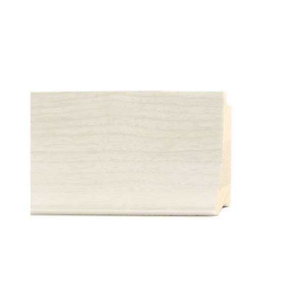 ENCADREMENT ( SANS VERRE ) "ESPERANZA" PLACAGE NOYER COULEUR BLANC (SECTION CADRE : 63-32 (L X H mm)) Eurobaguette 1 - Colorart 