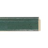 ENCADREMENT ( SANS VERRE ) "PAPILLON" VERT FONCE (SECTION CADRE : 34-15 (L X H mm)) Eurobaguette 1 - Colorart 