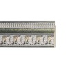 ENCADREMENT ( SANS VERRE ) BAROQUE DECAPE BLANC VERT REFLETS DORES (SECTION CADRE : 47-32 (L X H mm)) Eurobaguette 1 - Colorart 