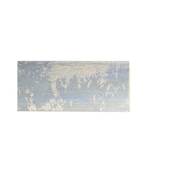 ENCADREMENT ( SANS VERRE ) ARGENT NUANCE BLEU CLAIR (SECTION CADRE : 48-18 (L X H mm)) Eurobaguette 1 - Colorart 