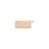 ENCADREMENT ( SANS VERRE ) ROSE TEINTE SUR BOIS (SECTION CADRE : 50-20 (L X H mm)) Eurobaguette 2 - Colorart 