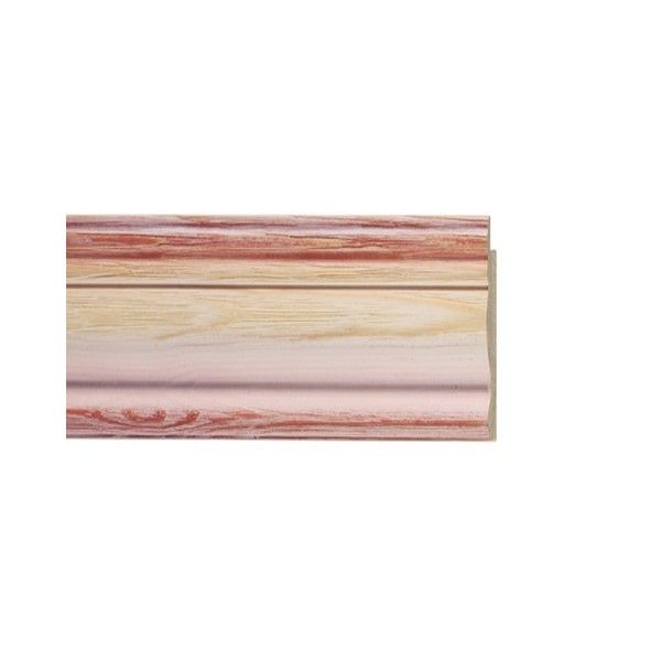 ENCADREMENT ( SANS VERRE ) BEIGE ROSE TEINTE SUR BOIS (SECTION CADRE : 54-15 (L X H mm)) Eurobaguette 1 - Colorart 