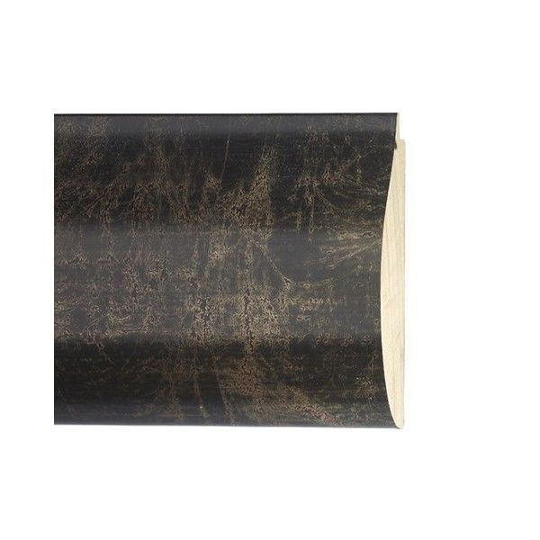 ENCADREMENT ( SANS VERRE ) NOIR DORE TRANSPARANT (SECTION CADRE : 110-50 (L X H mm)) Eurobaguette 1 - Colorart 