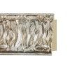 ENCADREMENT ( SANS VERRE ) BAROQUE FEUILLE DE METAL ARGENT (SECTION CADRE : 70-70 (L X H mm)) Eurobaguette 1 - Colorart 