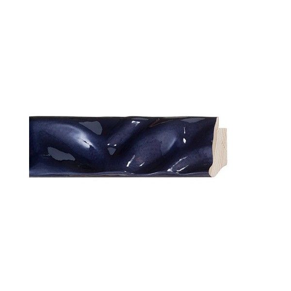 ENCADREMENT ( SANS VERRE ) BLEU BRILLANT (SECTION CADRE : 32-24 (L X H mm)) Eurobaguette 1 - Colorart 