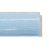 ENCADREMENT ( SANS VERRE ) BLEU CLAIR BROSSE (SECTION CADRE : 61-23 (L X H mm)) Eurobaguette 1 - Colorart 