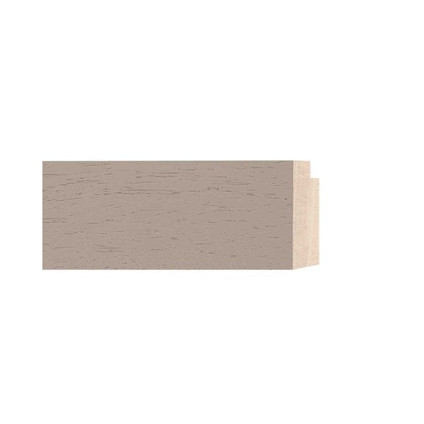 ENCADREMENT ( SANS VERRE ) "AUTHENTICA" TAUPE (SECTION CADRE : 40-40 (L X H mm)) Eurobaguette 1 - Colorart 