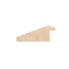 ENCADREMENT ( SANS VERRE ) AYOUS BRUT PROFIL PYRAMIDE (SECTION CADRE : 70-30 (L X H mm)) Eurobaguette 2 - Colorart 