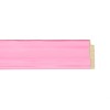 ENCADREMENT ( SANS VERRE ) "MARTINIQUE" ROSE FONCE (SECTION CADRE : 32-14 (L X H mm)) Eurobaguette 1 - Colorart 