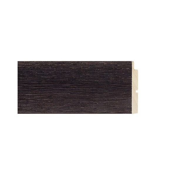 ENCADREMENT ( SANS VERRE ) "MOUSTIQUE" WENGE (SECTION CADRE : 44-14 (L X H mm)) Eurobaguette 1 - Colorart 