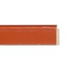 ENCADREMENT ( SANS VERRE ) "PAPILLON" ROUGE BRUN (SECTION CADRE : 34-15 (L X H mm)) Eurobaguette 1 - Colorart 