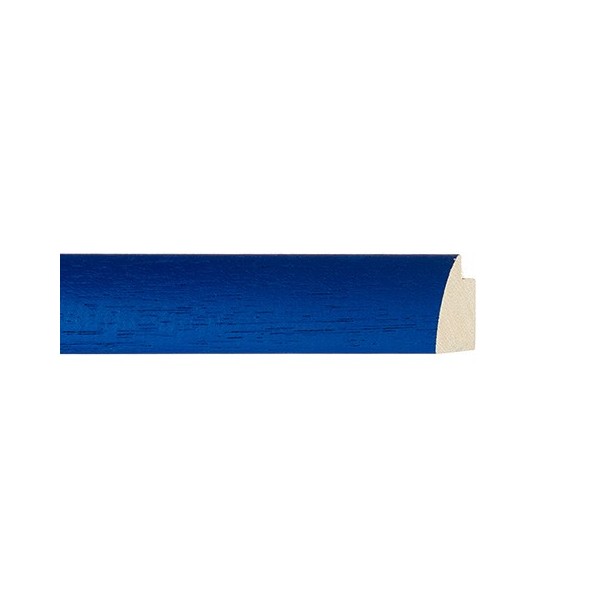 ENCADREMENT ( SANS VERRE ) "COCCINELLE 2" BLEU FONCE (SECTION CADRE : 24-25 (L X H mm)) Eurobaguette 1 - Colorart 