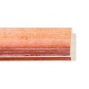 ENCADREMENT ( SANS VERRE ) "BASTIANO" ROUGE (SECTION CADRE : 44-21 (L X H mm)) Eurobaguette 1 - Colorart 