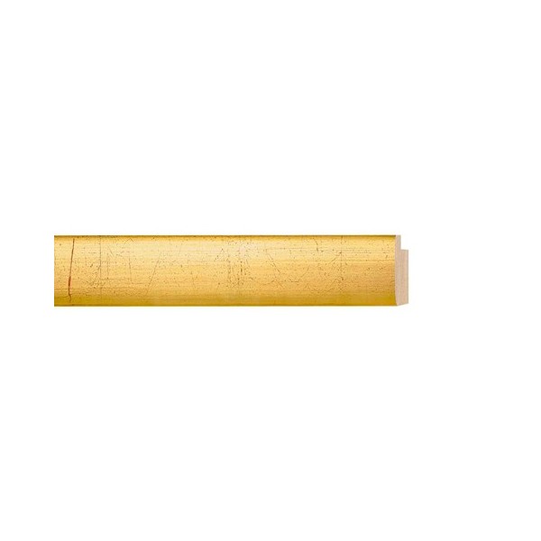 ENCADREMENT ( SANS VERRE ) CARRE OR (SECTION CADRE : 21-14 (L X H mm)) Eurobaguette 1 - Colorart 