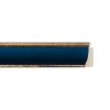 ENCADREMENT ( SANS VERRE ) "GLORIA" CREUX DORE/BLEU (SECTION CADRE : 27-25 (L X H mm)) Eurobaguette 1 - Colorart 