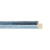 ENCADREMENT ( SANS VERRE ) "ZEPPINA" BLEU CLAIR FAIT A LA MAIN (SECTION CADRE : 18-34 (L X H mm)) Eurobaguette 1 - Colorart 