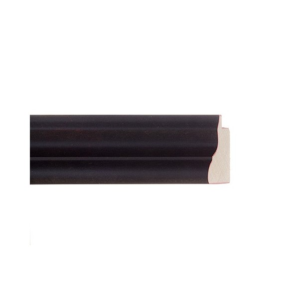 ENCADREMENT ( SANS VERRE ) CREUX NOIR (SECTION CADRE : 33-26 (L X H mm)) Eurobaguette 1 - Colorart 