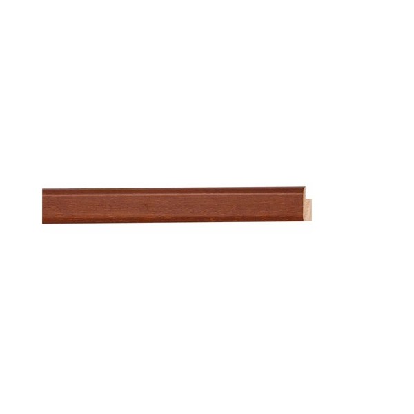 ENCADREMENT ( SANS VERRE ) RAMIN MAT TEAK (SECTION CADRE : 14-14 (L X H mm)) Eurobaguette 1 - Colorart 