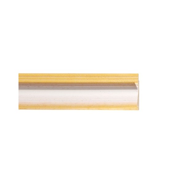 ENCADREMENT ( SANS VERRE ) TEINTE SUR BOIS JAUNE (SECTION CADRE : 32-20 (L X H mm)) Eurobaguette 1 - Colorart 