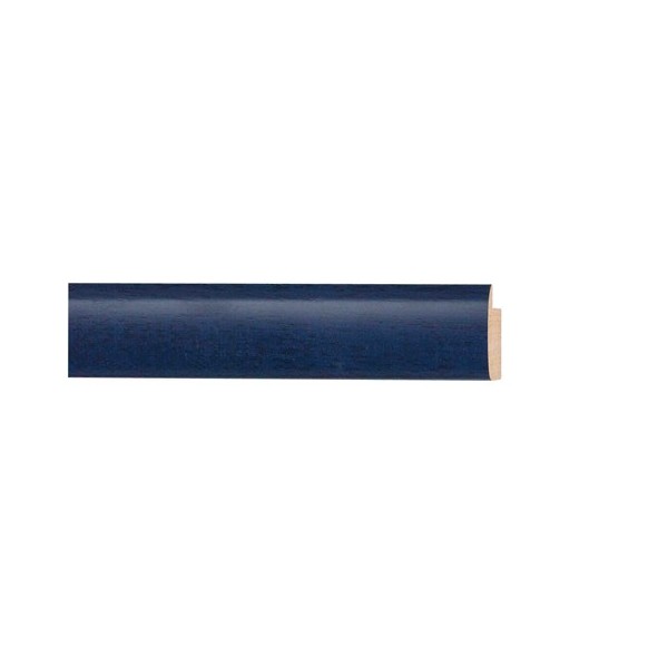 ENCADREMENT ( SANS VERRE ) RAMIN MAT BLEU PROFOND (SECTION CADRE : 23-13 (L X H mm)) Eurobaguette 1 - Colorart 