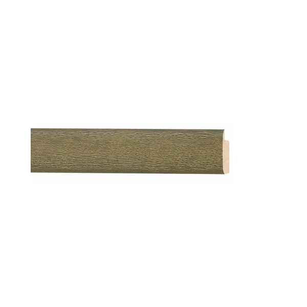 ENCADREMENT ( SANS VERRE ) VERTE FONCE STRIEE (SECTION CADRE : 23-14 (L X H mm)) Eurobaguette 1 - Colorart 