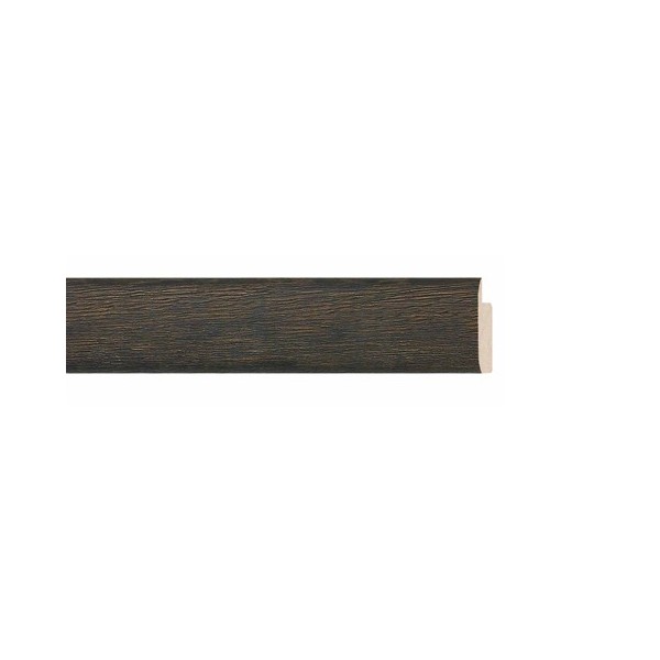 ENCADREMENT ( SANS VERRE ) COULEUR WENGE STRIEE (SECTION CADRE : 23-14 (L X H mm)) Eurobaguette 1 - Colorart 