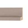 ENCADREMENT ( SANS VERRE ) CAISSE AMERICAINE "AUTHENTICA" TAUPE (SECTION CADRE : 55-43 (L X H mm)) Eurobaguette 1 - Colorart 