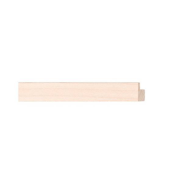 ENCADREMENT ( SANS VERRE ) "SOLID WOOD" ERABLE (SECTION CADRE : 15-15 (L X H mm)) Eurobaguette 1 - Colorart 