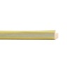 ENCADREMENT ( SANS VERRE ) "MAGNIFICENT" IMITATION OR CARAT BLANC BROSSE (SECTION CADRE : 16-19 (L X H mm)) Eurobaguette 1 - Col