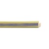 ENCADREMENT ( SANS VERRE ) "MAGNIFICENT" IMITATION OR CARAT BLEU BROSSE (SECTION CADRE : 16-19 (L X H mm)) Eurobaguette 1 - Colo